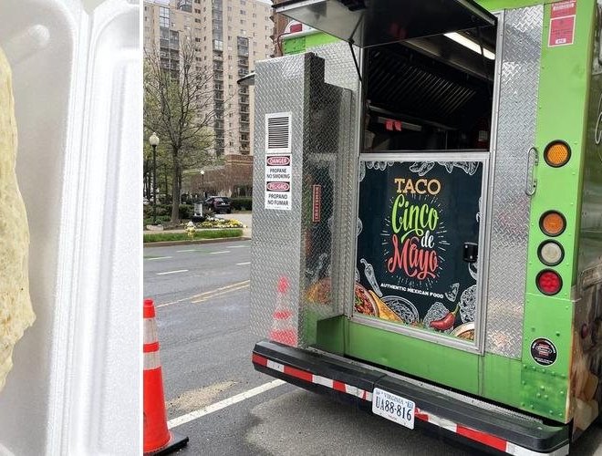 Food truck in the Washington DC area